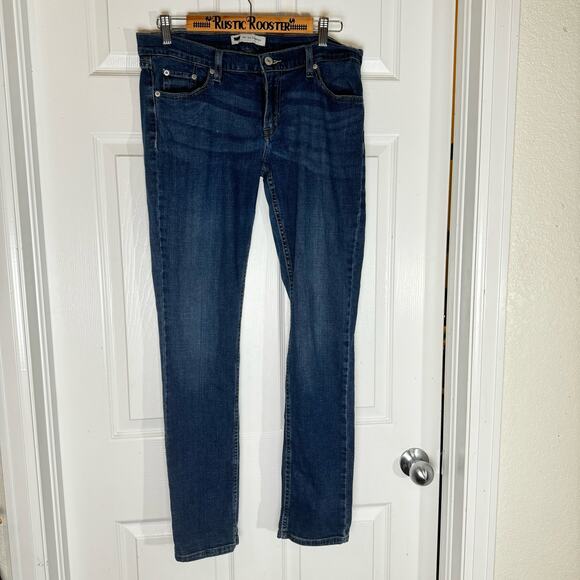 Womens Vintage Levis 524 Too Superlow stretch darker wash Y2K 13M - Picture 7 of 7